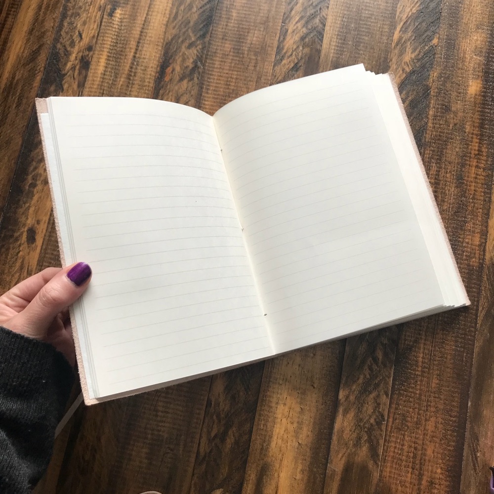 🆕 Genuine Leather Notebook: Magic is something... - Picture 3 of 6